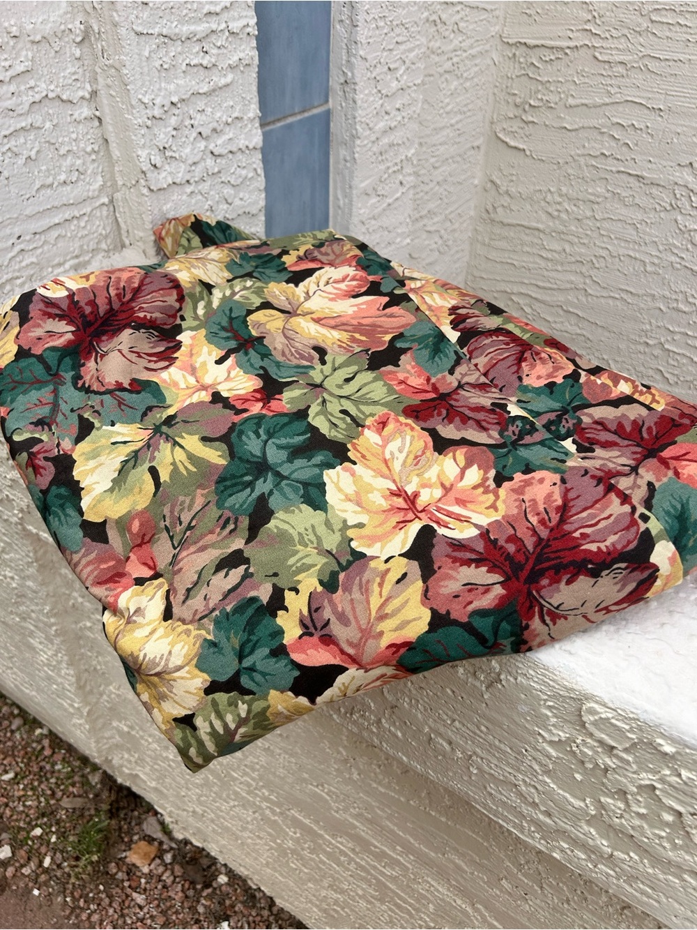 Floral Leaf Print fabric